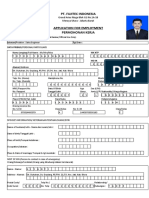 FR HRD 01 02 Form Aplication New Employee