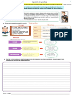 SESION 2 - COMUNICACION-Escribimos Nuestras Experiencias