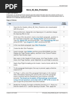 Word 3E Skin Protection Instructions