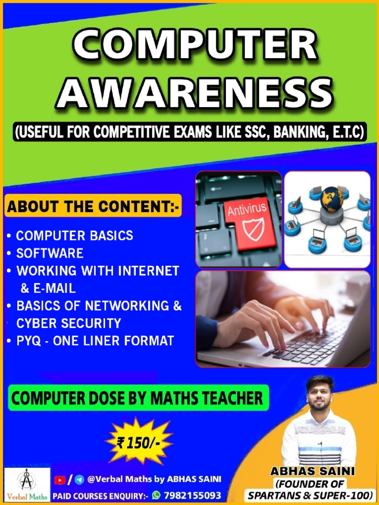 Computer Awareness Capsule by Abhas Saini | PDF | Computer Data Storage ...