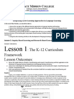 Module 2 Lesson 1 Inquiry Based Learning and Research Based Learning