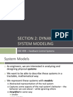 Section 2 Dynamic System Modeling