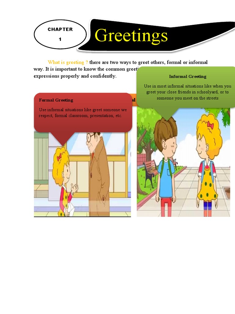 What Is Greeting PDF What Is Greeting PDF