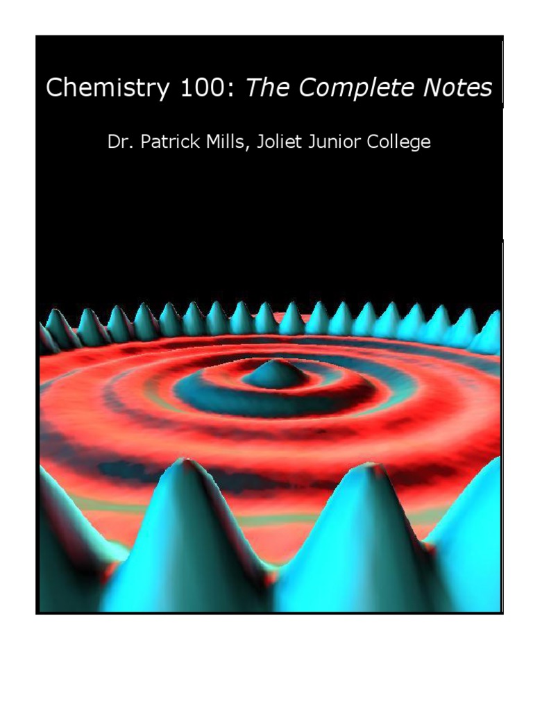 Chemistry 101 - The Complete Notes - Joliet Junior College (PDFDrive ...