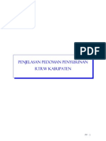 Penyusunan Peninjauan Kembali RTRW Kabupaten