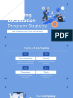 Marketing Localization Program Strategy