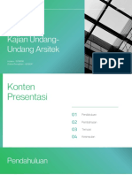 Kajian Undang-Undang Arsitek