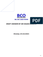 5- BCO (Dec 2020) - Draft Answer by Sir Hasan Dossani (full drafting)