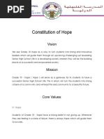 10 Hope Constitution