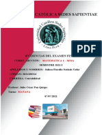 Evidencias Del Examen Final - Matemática 1-2021-I