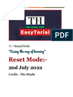 The Hindu EasyTorial 2nd July 2022