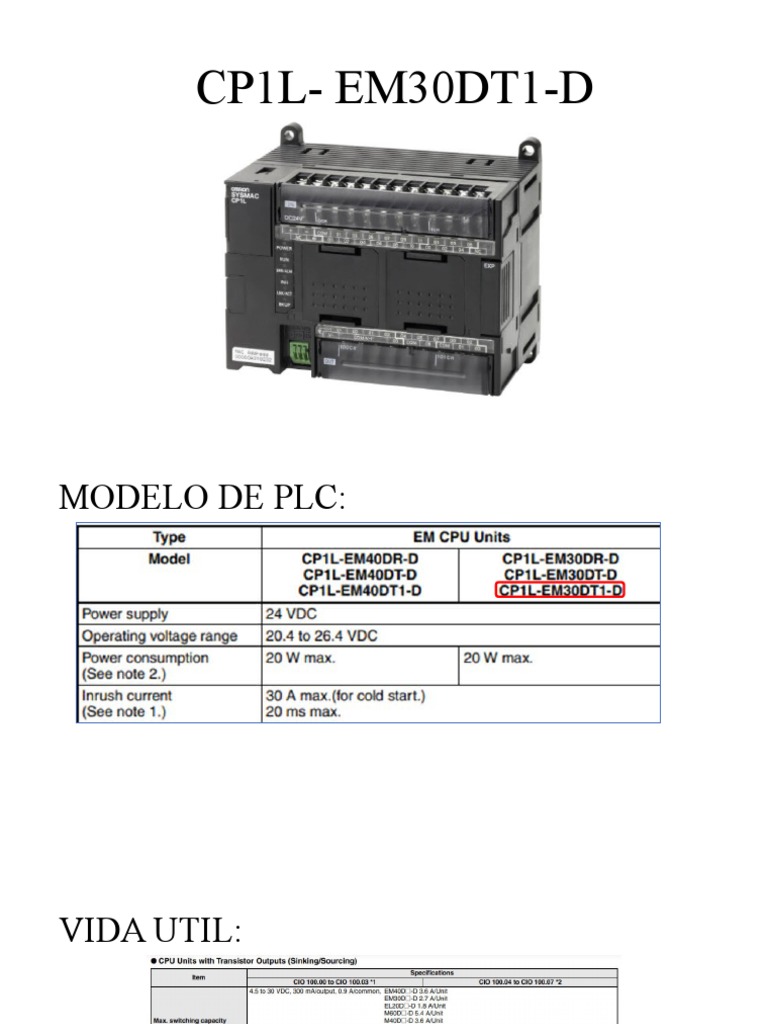 Cp1l Em30dt1 d | PDF
