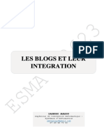 Les Blogs Et Leur Intégration JPM