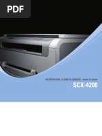 Manual Da Multifuncional Samsung SCX-4200