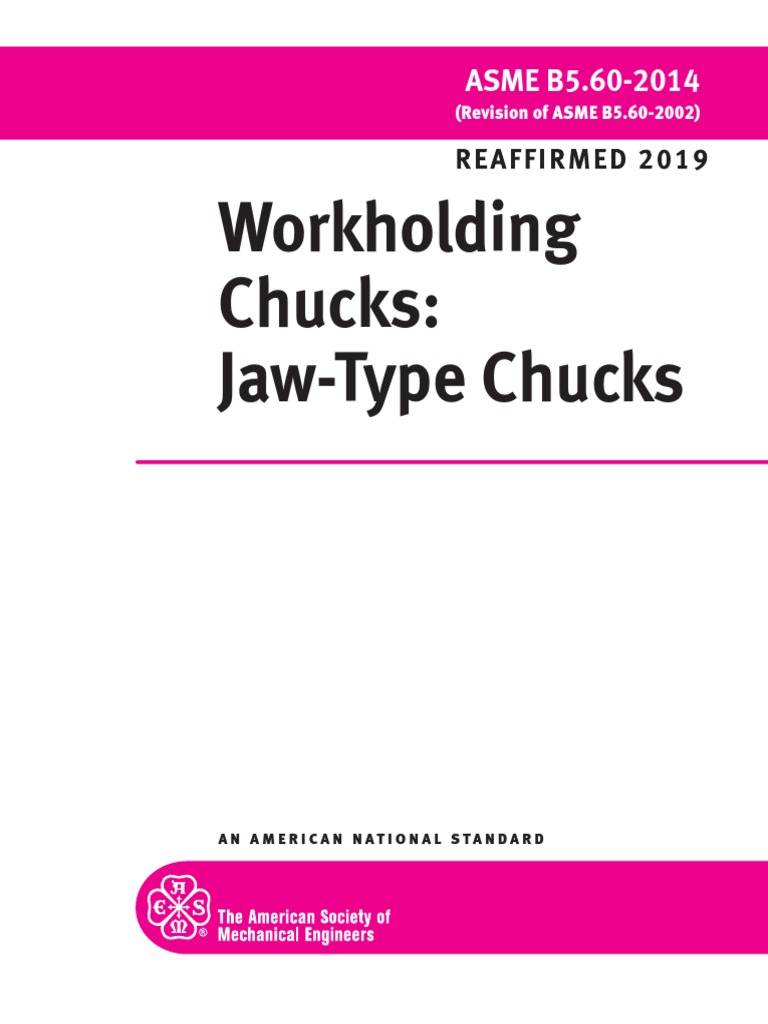 Asme B5.60-2014 (2019) | PDF | Torque | Force