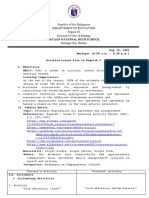 LESSON PLAN Determine Expressions For Agreement and Disagreement