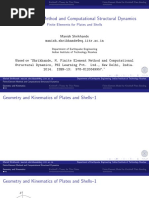 Finite Elements For Plates and Shells