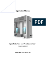 112 Manual - Specific Surface and PoreSiz Analyzer