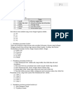 Soal Us PAI Kelas 12 Ipa Ips 2022