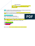 PATHFIT NOTES Bmi