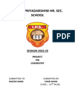 Chemistry Project on Classification of Elements and Periodicity in Properties