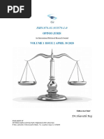 Opinio Juris: ISBN-978-81-933579-1-0