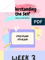 RESCO - Personal Journal 3