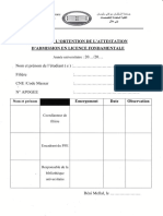 Fiche de Rensinemment - 0001