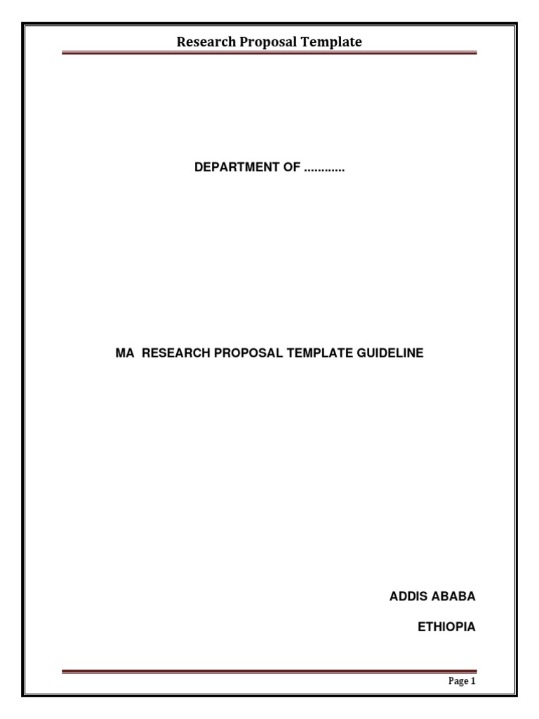 Research Proposal Sampling Guidelines | PDF | Methodology | Sampling ...