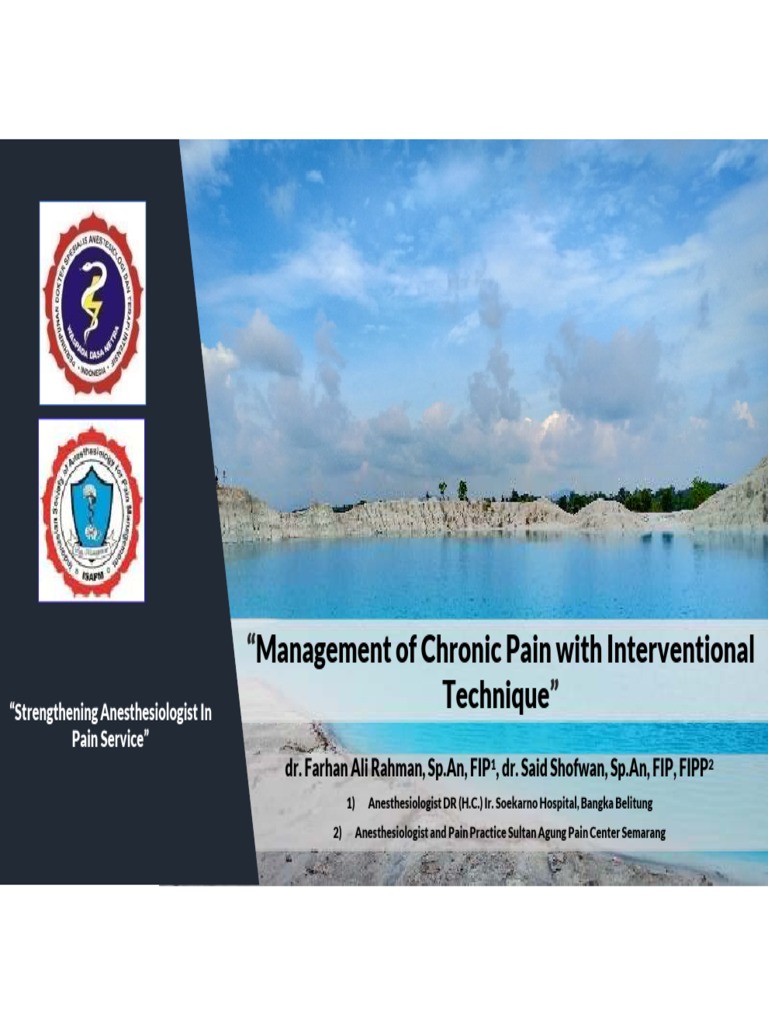 Management of Chronic Pain With Interventional Technique | PDF | Back ...