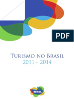 Turismo No Brasil 2011 - 2014 Sem Margem Corte