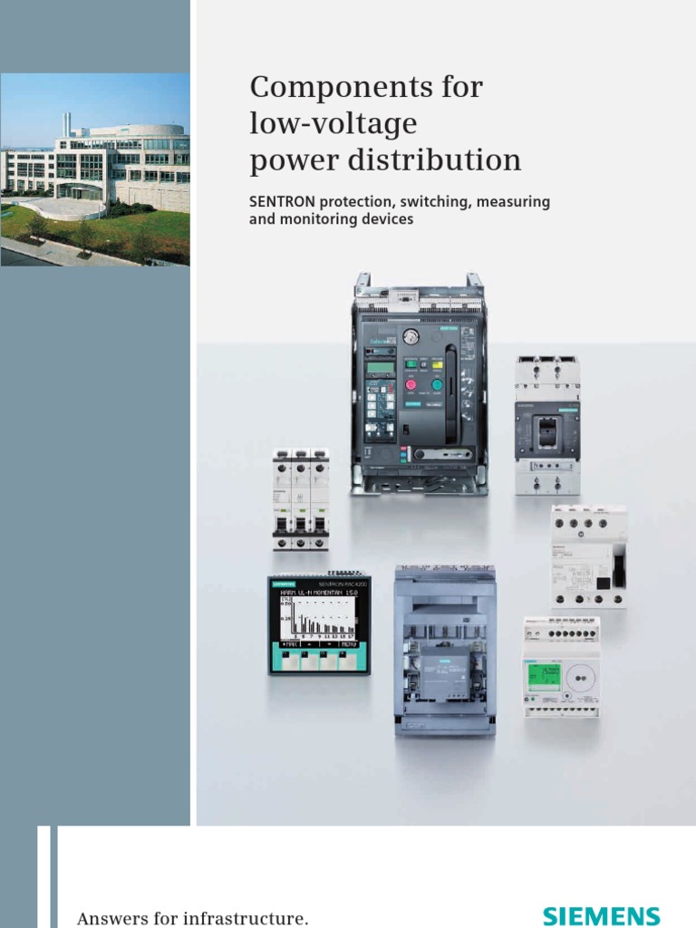 Siemens Low Voltage Distribution | PDF | Fuse (Electrical) | Switch