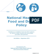 National Healthy Food and Drink Policy 2nd Edition