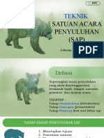 Teknik: Satuan Acara Penyuluhan (SAP)