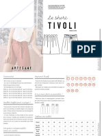 Short Tivoli Patron A4 Instructions