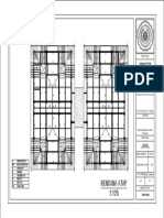 Rencana Atap 1:125: Bangunan Teknik Sipil