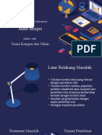 Template PPT Seminar Proposal Atau Sidang Skripsi