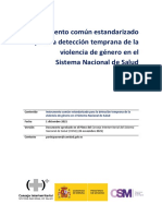 Violencia de Genero Detección Temprana