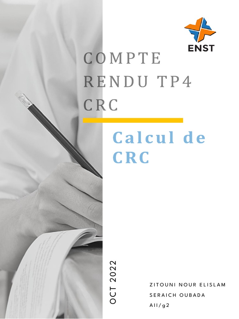 Contrôle de Redondance Cyclique (CRC) | PDF | Informatique | Informatique