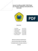 Implementasi Corporate Social Responsibility UMKM Plepah Dalam Kepeduliannya Terhadap Lingkungan Dan Pemberdayaan Masyarakat