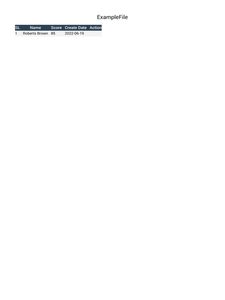 Example File | PDF