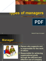 Types of Managers (1)