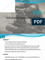 CSS Nyelv Használata HTML-hez