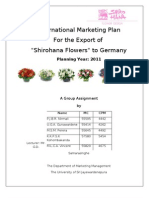 International Marketing Plan