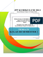 RPP Kls 3 Revisi 2020 TEMA 4