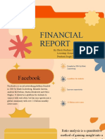 Yellow Colorful Illustration Business Financial Report Presentation