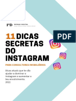 11 dicas secretas do Instagram para consultores imobiliários