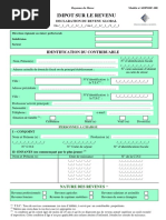 Attestation d'affiliation RCAR 2024 | PDF