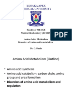 Amino Acids Metabolism-Disorders-1