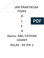 Laporan Praktikum Pembuatan Roket Air